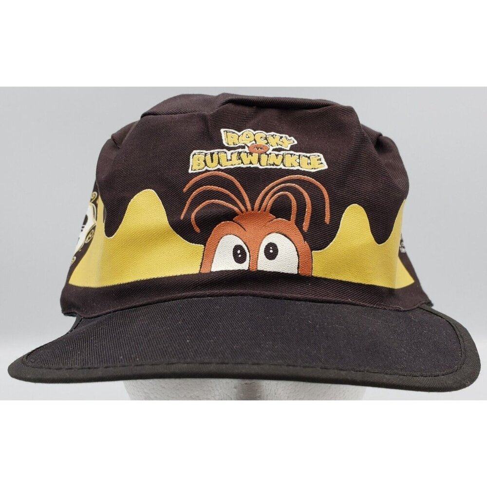 Rocky Bullwinkle Taco Bell Hat Cap Made in USA 1993 Vintage Fast Food USA MADE